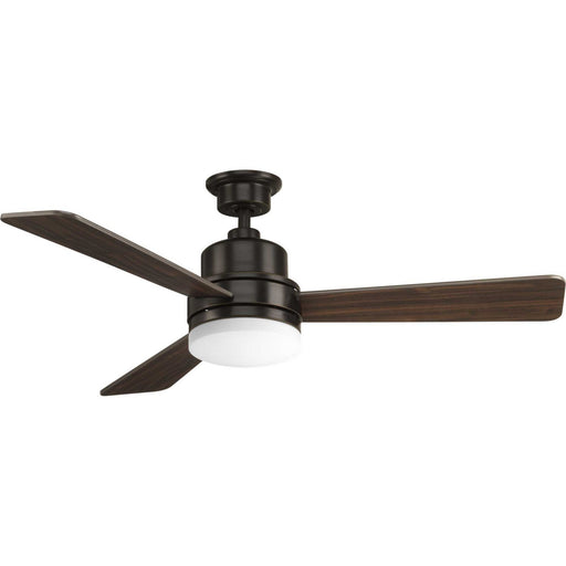 Trevina 52" Ceiling Fan with Light in Antique Bronze