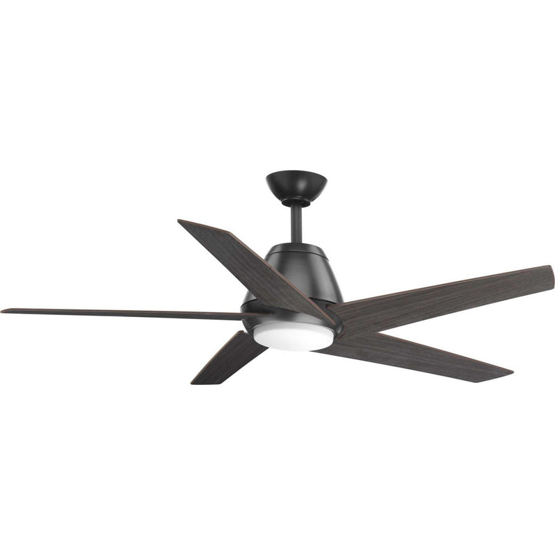 Gust 54" Ceiling Fan with Light in Graphite