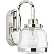 Judson Bath Sconce in Polished Nickel