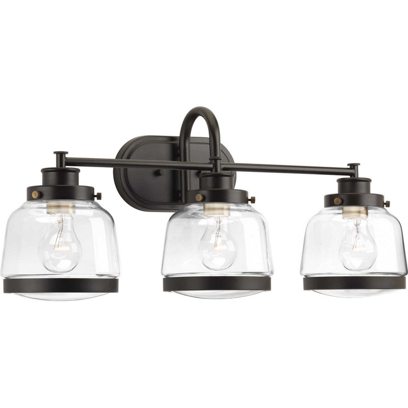 Judson Three Light Bath in Antique Bronze