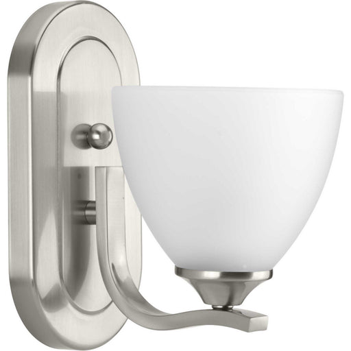 Laird One Light Bath Bracket in Brushed Nickel