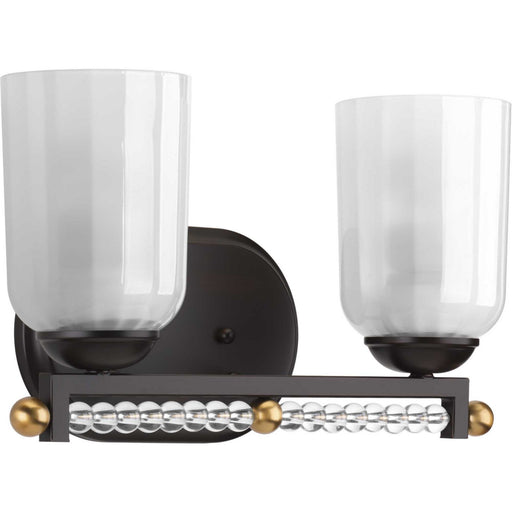 Carlyn 2-Light Bath & Vanity Lighting in Antique Bronze