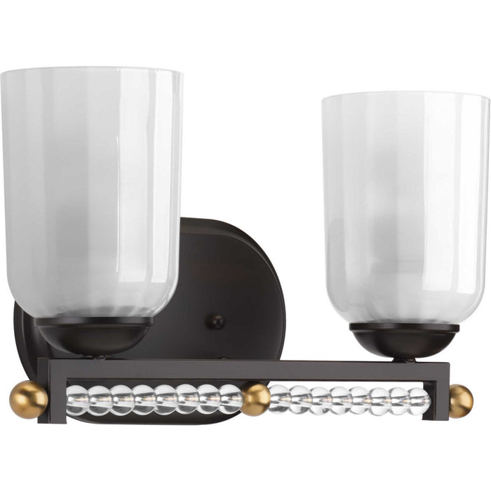 Carlyn 2-Light Bath & Vanity Lighting in Antique Bronze
