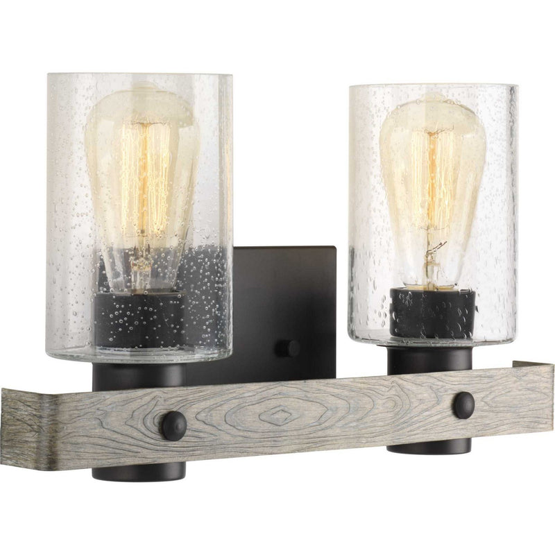 Gulliver 2-Light Bath Vanity Light in Graphite