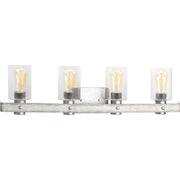 Gulliver 4-Light Bath Vanity Light in Galvanized