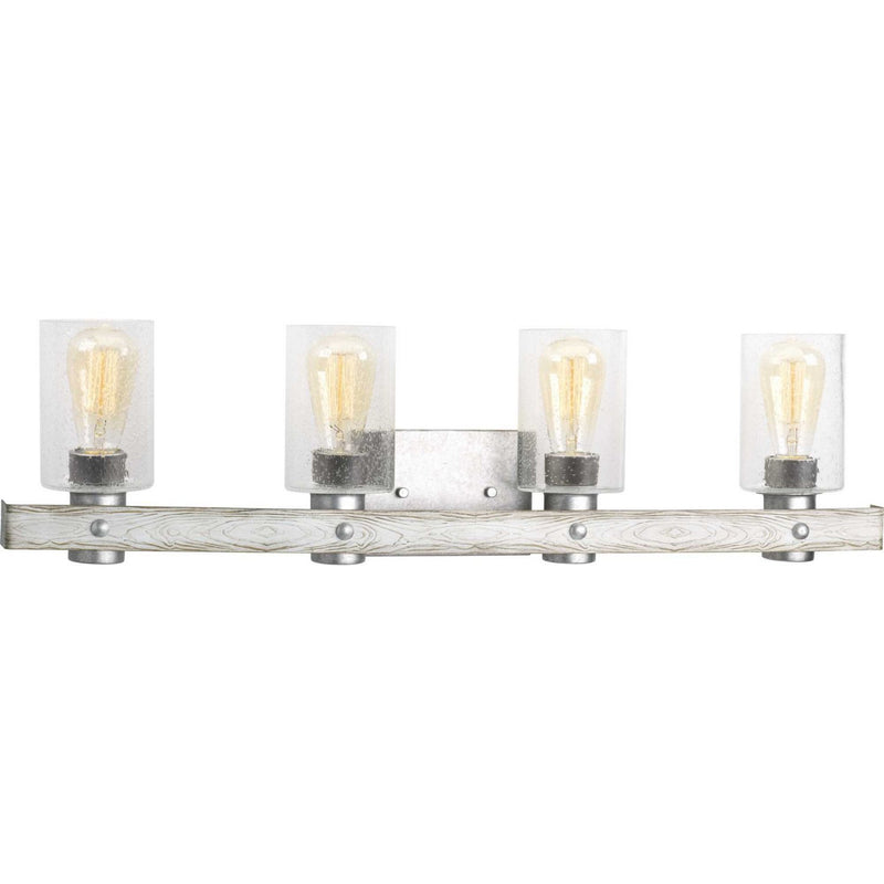 Gulliver 4-Light Bath Vanity Light in Galvanized