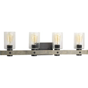 Gulliver 4-Light Bath Vanity Light in Graphite