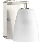 Leap Bath Sconce in Brushed Nickel