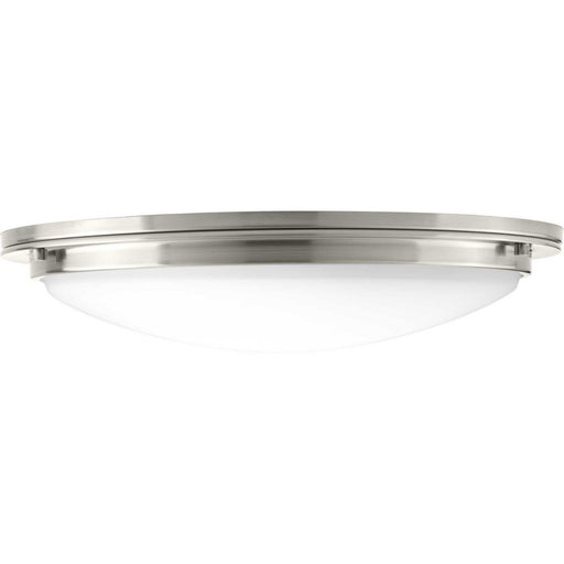 Apogee 21" LED Flush Mount in Brushed Nickel