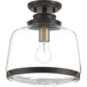 Judson Flush Mount in Antique Bronze