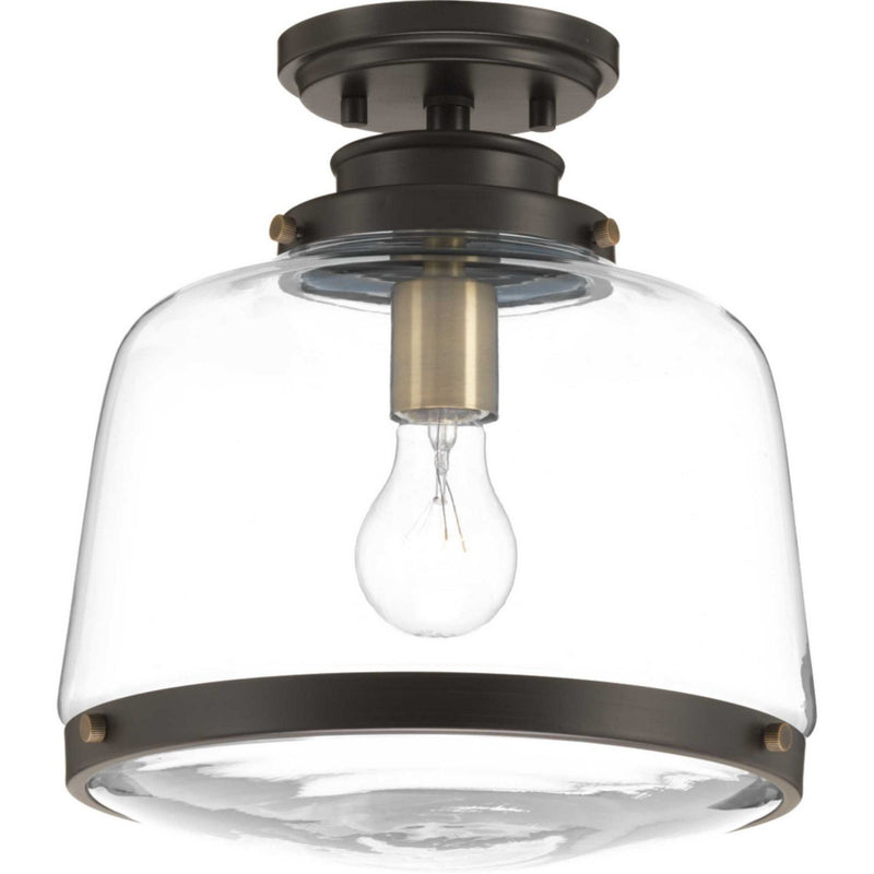 Judson Flush Mount in Antique Bronze