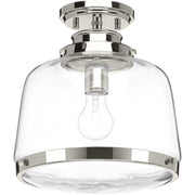 Judson Flush Mount in Polished Nickel