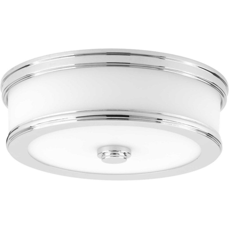 Bezel 10" LED Flush Mount in Polished Chrome