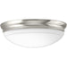 Led Flush - Dome LED Flush Mount in Brushed Nickel
