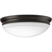 Led Flush - Dome LED Flush Mount in Antique Bronze