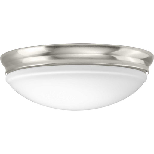 Led Flush - Dome LED Flush Mount in Brushed Nickel