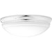 Led Flush - Dome LED Flush Mount in Polished Chrome