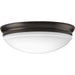 Led Flush - Dome LED Flush Mount in Antique Bronze