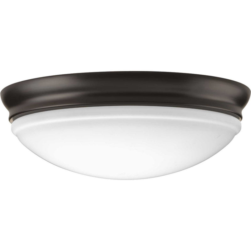Dome 13.5" LED Flush Mount in Antique Bronze