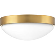 Elevate LED Flush Mount in Brushed Bronze