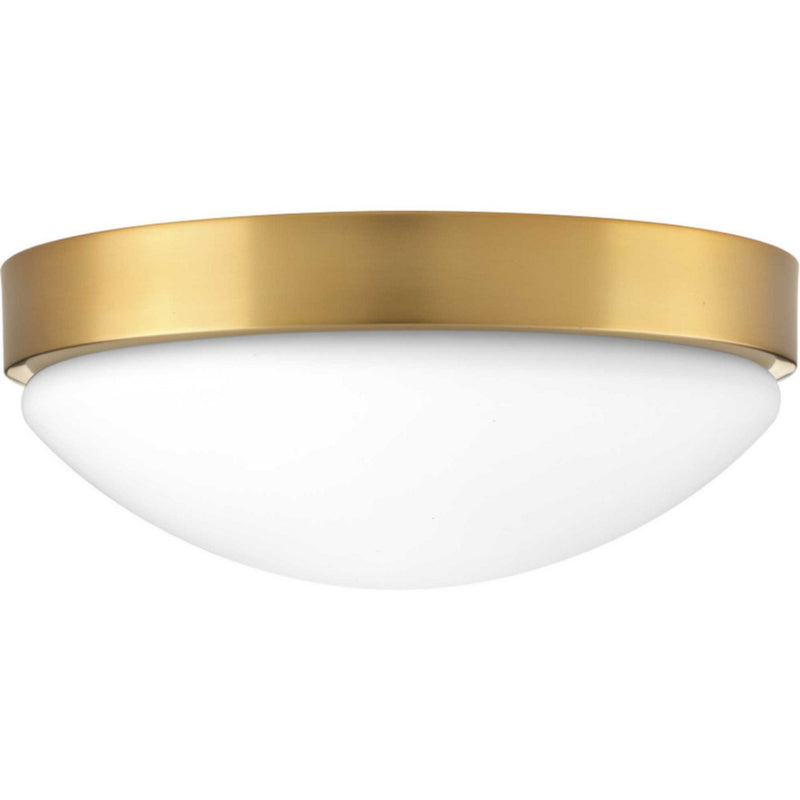 Elevate LED Flush Mount in Brushed Bronze