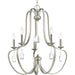 Anjoux 5-Light Chandelier in Silver Ridge