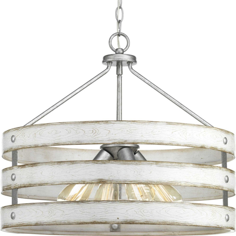 Gulliver 4-Light Pendant in Galvanized