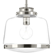 Judson Pendant in Polished Nickel