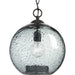 Malbec One Light Pendant in Antique Bronze
