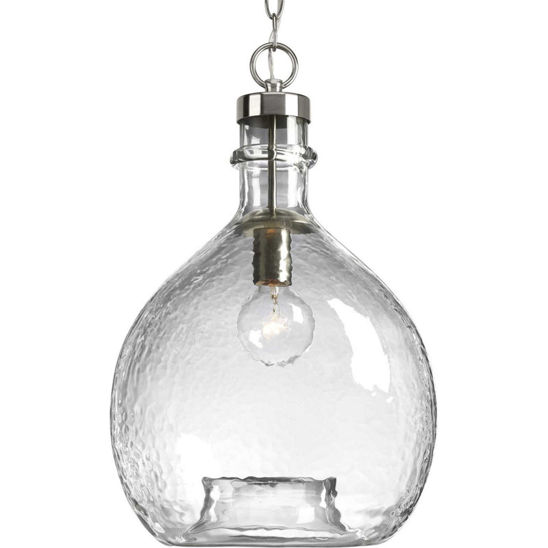 Zin Pendant in Brushed Nickel