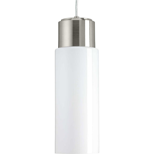 Neat LED Pendant in Brushed Nickel