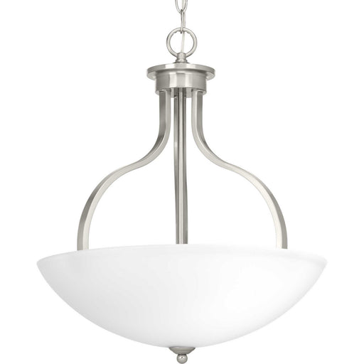 Laird Three Light Pendant in Brushed Nickel