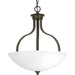 Laird Three Light Pendant in Antique Bronze