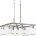 Glayse Five Light Pendant in Brushed Nickel