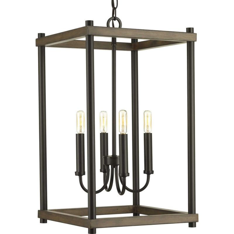 Fontayne 4-Light Chandelier in Antique Bronze