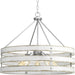 Gulliver Five Light Pendant in Galvanized Finish