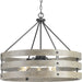 Gulliver Five Light Pendant in Graphite