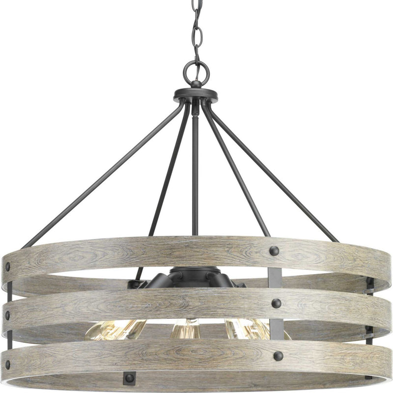 Gulliver 5-Light Pendant in Graphite