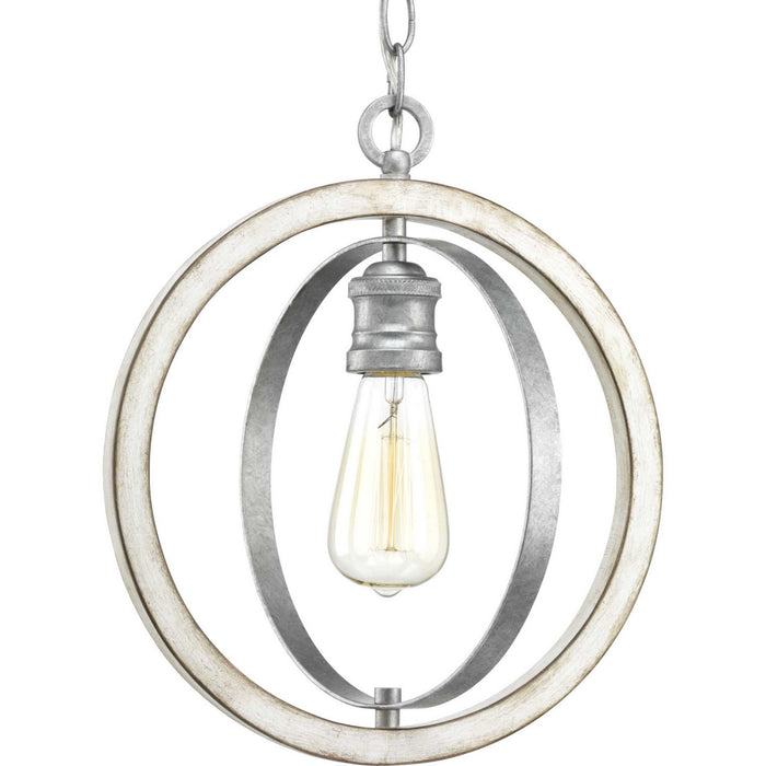Conestee One Light Mini Pendant in Galvanized Finish