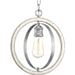 Conestee One Light Mini Pendant in Galvanized Finish