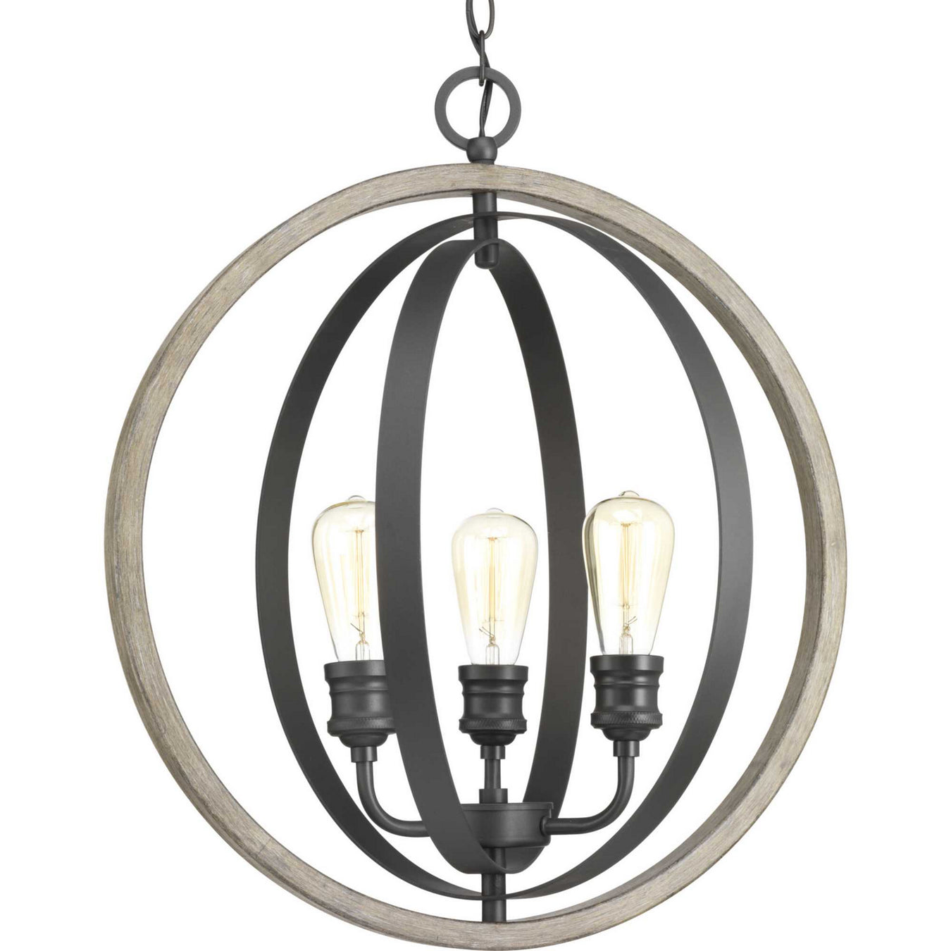 Conestee Three Light Pendant in Graphite