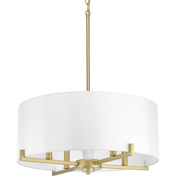 Palacio Four Light Pendant in Vintage Gold