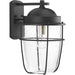 Holcombe One Light Wall Lantern in Black