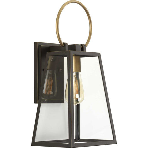 Barnett One Light Wall Lantern in Antique Bronze