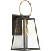 Barnett One Light Wall Lantern in Antique Bronze