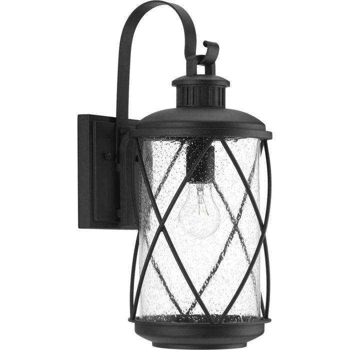 Hollingsworth One Light Wall Lantern in Black