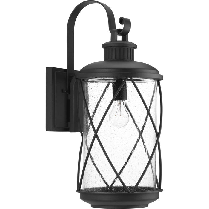 Hollingsworth One Light Wall Lantern in Black