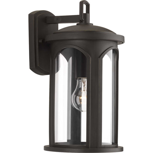 Gables One Light Wall Lantern in Antique Bronze