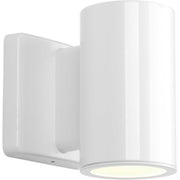 3-Inch Cylinders LED Downlight Outdoor Wall Sconce in White