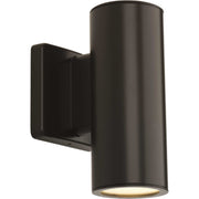 3-Inch Cylinders LED Up and Down Outdoor Wall Sconce in Antique Bronze